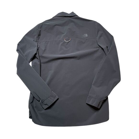 THE NORTH FACE Dome Long Sleeve Button Down Shirt Gray Size Large - Picture 4 of 9